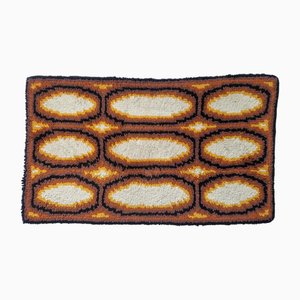 Small Mid-Century Ege Rya Rug or Wall Tapestry, Denmark, 1970s