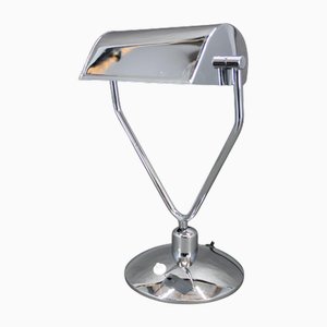 Model 3535 Banker Lamp attributed to Napako, Former Czechoslovakia, 1940s