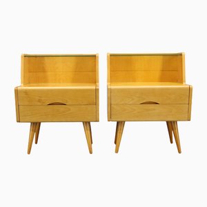 Nightstands, Former Czechoslovakia, 1960s, Set of 2