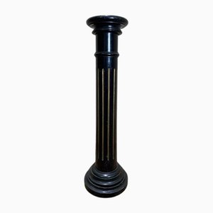 Soporte de columna de madera ennegrecida Napoleón III