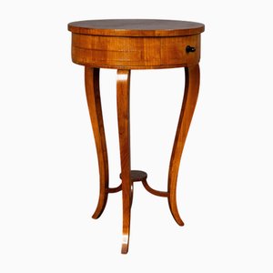 Biedermeier Beistell- oder Nähtisch