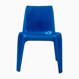 Blaue Space Age BA1171 Stühle von Helmut Bätzner für Bofinger, Deutschland, 1970er