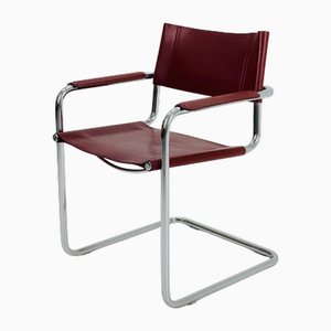 Silla de escritorio Centro Studio de Mart Stam & Marcel Breuer para Fasem, Italia, años 70
