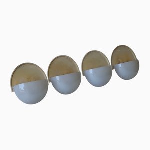 Applique da parete Mania di Vico Magistretti per Artemide, anni '60, set di 4