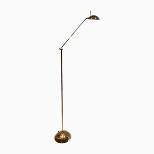 Minimalistic Brass Floor Lamp from Temde, 1980s