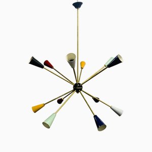 Lampada a sospensione Sputnik di Stilnovo, anni '50
