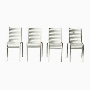 Model Pip-E Stackable Chairs by Philippe Starck for Driade, 2010, Set of 4