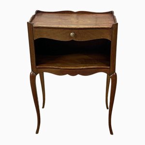 Louis XV Cherry Wood Nightstand, 1950s