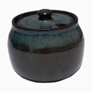 Covered Earthenware Pot by François Jarlov, 1990s