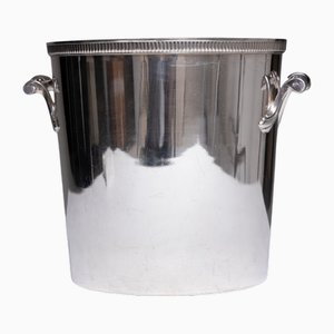 Silver Metal Champagne Bucket from Ercuis, 1960s