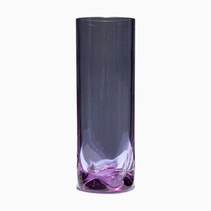 Cylindrical Parma Glass Vase, 1960s