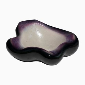 Großer Steingut Aschenbecher, Pol Chamost, 1960er