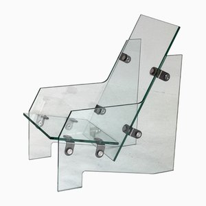 Chair in Tempered Glass