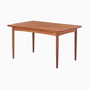 Teak Dining Table with Dutch Extension, 1960s