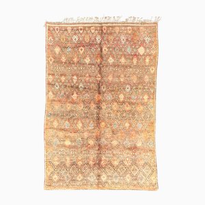 Vintage Moroccan Boujad Rug in Handwoven Wool, 1990s