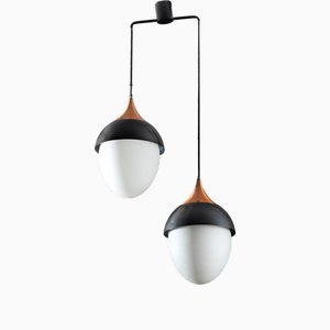 Lámpara colgante de Stilnovo, años 50