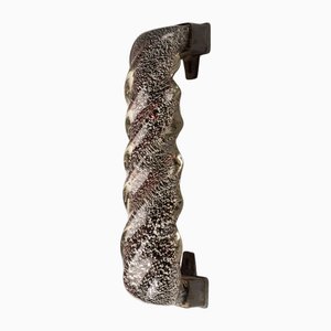Murano Glass and Silver Spiral Handle, 1960s