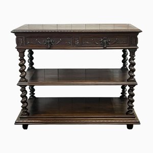 Late 19th Century Henry II Serving Table in Oak