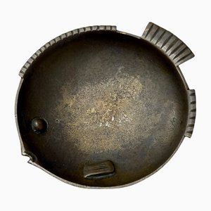 Posacenere Art Déco in bronzo di GAB Brons, Svezia, anni '30