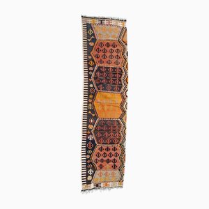 Kilim du Moyen-Orient avec Motif Géométrique