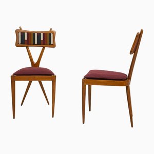 Sedie di Gianni Vigorelli, anni '60, set di 2