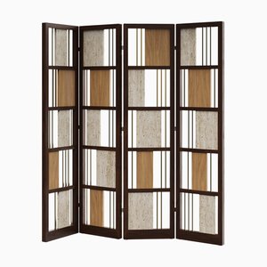Biombo plegable Wordsworth de Wood Tailors Club
