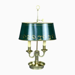 Early 20th Century Bouillotte Lamp with 2 Lights