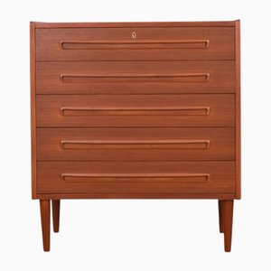 Mid-Century Modern Danish Teak Chest of Drawers, 1960s