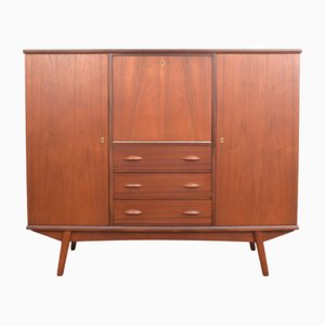 Buffet Mid-Century Moderne en Teck, Danemark, 1960s