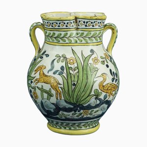 Antique Ceramic Vase from Manifattura di Montelupo, Florence, Italy, End of 1500s
