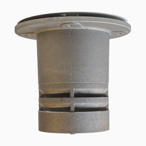 Industrial Pipe Built-On Ceiling Lamp by Ole Pless Jørgensen for Nordisk Solar, 1970s
