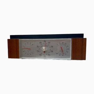 Station Météo Vintage en Teck par Barigo, Allemagne, 1960s