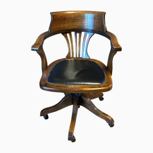 Silla de oficina de roble, años 2000