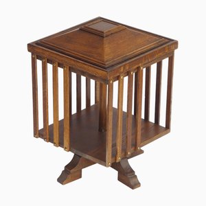 Small Victorian Revolving English Bookcase
