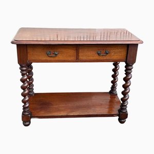 Victorian Mahogany Console Table