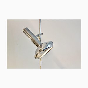 DGBM Chrome Plated Metal Floor Light, 1960s