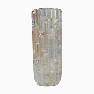 Vintage Glass Vase from Frantisek Vizner, 1960s