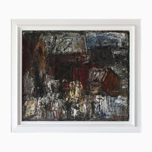 Untitled, 1962, Oil on Canvas, Framed