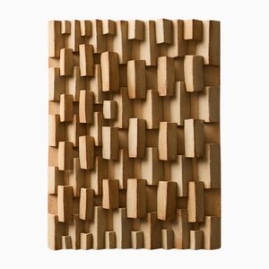 Wandplatte aus Keramik von Vivi Calissendorff, 1980er