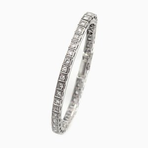Brazalete de tenis Art Déco de 4 ct