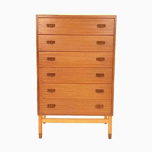 Vintage Danish Chest of Drawers by Poul Volther for FDB Møbler, 1950s