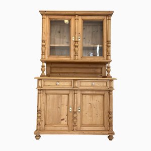 Armoire de Cuisine de Style Wilhelminien en Épinette Naturelle
