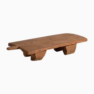 Vintage Wood Side Table, 1920