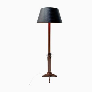 Lámpara de pie francesa Art Déco, años 30
