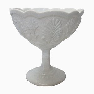 Vintage Milk Glass Jar, 1920s