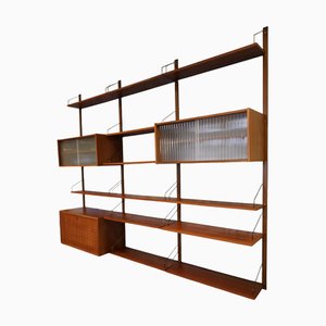 Large Royal System Wall Unit in Teak by Poul Cadovius for Cado, 1960s