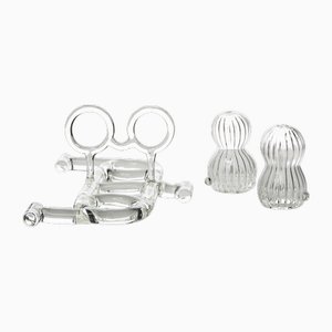 Salt and Pepper in Borosilicate Glass by StudioNotte