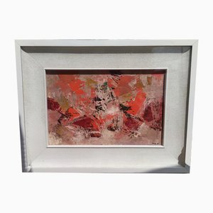 Pantaleoni Ideo, 1961, Huile sur Toile, Encadrée