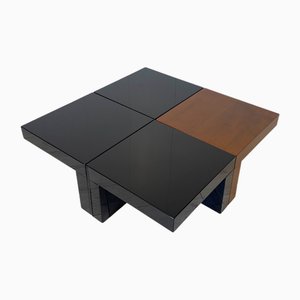 Modular Model Nac Coffee Tables by Cesare Augusto Nava, Italy, 1970s, Set of 4