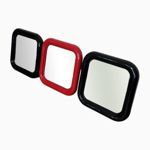 Delfo Mirrors by Sergio Mazza for Artemide, 1970s, Set of 3
